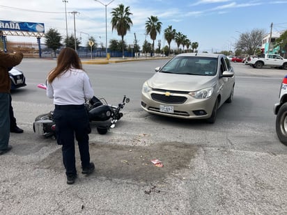 Accidente: Socorristas de GRUM se movilizaron en ayuda del afectado.