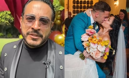 Luis Fernando Peña aclara su ausencia en la boda de Martha Higareda: '¿Cómo ver que se casa con otro?'