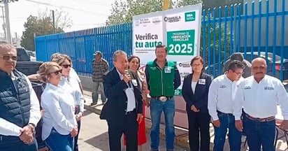 Inician programa de verificación vehicular en Nueva Rosita