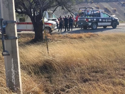 Accidente fatal: En el auto viajaban Ángela Sarahí Carrizales, originaria de Nava, quien perdió la vida de manera instantánea.