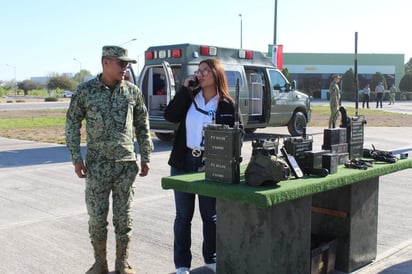 105 BATALLÓN Estudiantes de la primaria “Coronel Pablo Dionisio Mejía” y empleados de Trinity realizaron un recorrido guiado por el 105 Batallón de Infantería en Frontera,