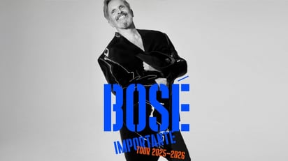 El 'Importante Tour' de Miguel Bosé aterriza en Monterrey el 20 de marzo