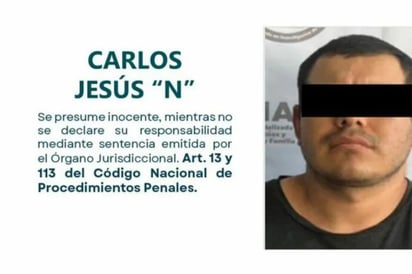 SEGURIDAD Carlos Jesús “N” fue vinculado a proceso por el presunto feminicidio de su hija de cuatro años, hallada en una bolsa en Tlajomulco.  La Fiscalía de Jalisco