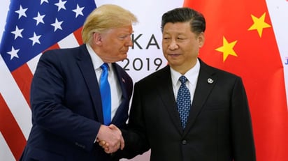 Trump y Xi Jinping 