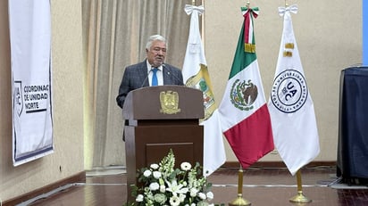 Luis Carlos Talamantes rinde segundo informe en la UAdeC