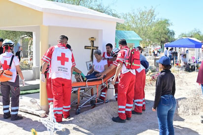 seguridad: Acude la Cruz Roja en su auxilio