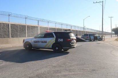 accidente : el responsable huyó del lugar antes del arribo de las autoridades.