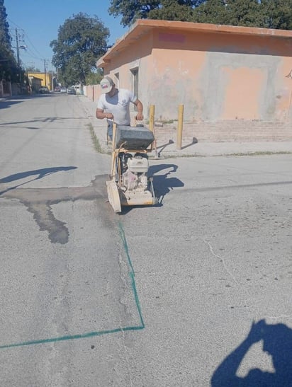 Trabajos de bacheo