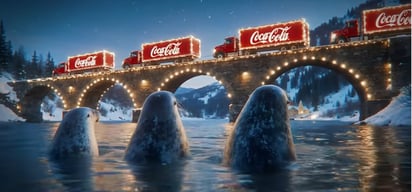 Coca-Cola estrena nueva campaña navideña con inteligencia artificial