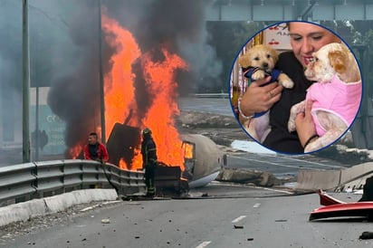 Cereza y Cerecito regresan a casa tras sobrevivir a explosión de pipa en Iztapalapa