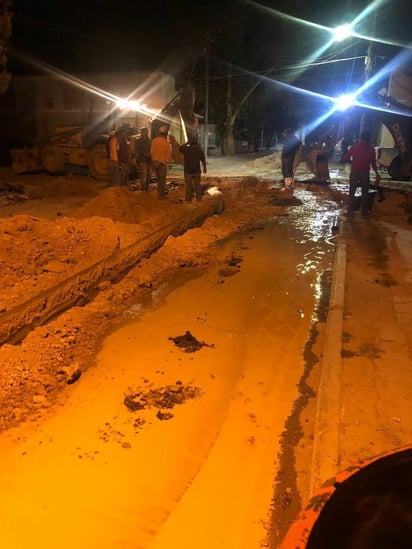 Fuga deja sin agua nava