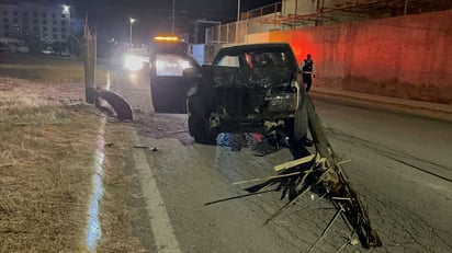 accidente: De acuerdo con los primeros reportes, el hombre circulaba a bordo de una Chevrolet Colorado.