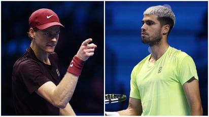 Alcaraz y Sinner definen el título de las ATP Finals en Turín