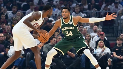 Los Bucks chocan con Cavaliers este lunes en la NBA
