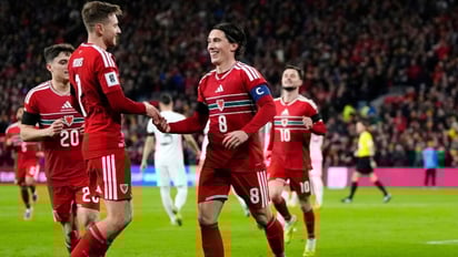 Gales golea a Macedonia del Norte y se mete al Repechaje