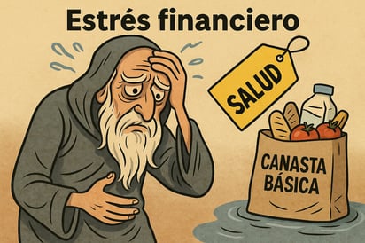 Caricatura editorial - Cronos bajo presión