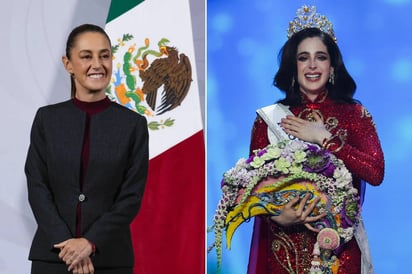 Claudia Sheinbaum felicita a Fátima Bosch tras ganar Miss Universo