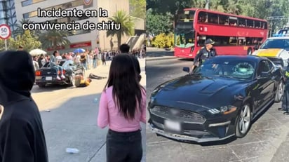 MÉXICO La Secretaría de Seguridad Ciudadana (SSC) reportó la detención de tres personas que atropellaron a cinco ciudadanos durante una convivencia