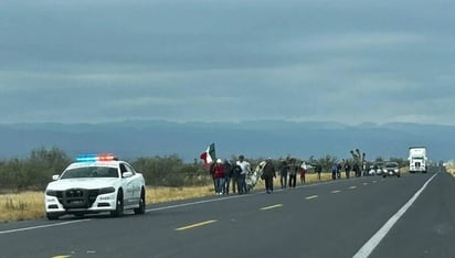 AHMSA: Tras cuatro días de caminata, el contingente arribo a las 20:00 horas a la capital del estado.