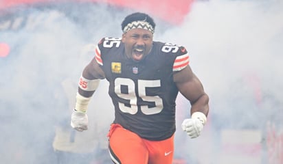 Myles Garrett, en camino a récord de sacks de la NFL