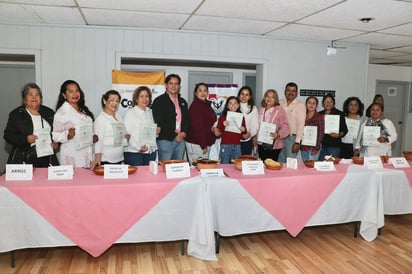 DIF Municipal de Nueva Rosita concluye curso ‘Salsas y Cazuelas’ fomentando emprendimiento femenino