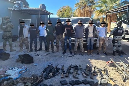 Detienen en Chihuahua a 11 integrantes de célula 'Los Fariseos' del Cártel de Sinaloa