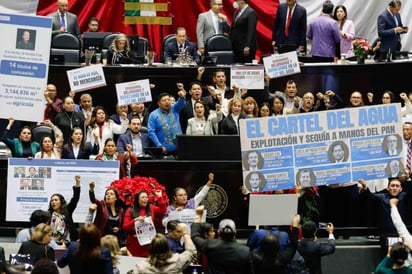Aprueban en lo general Ley de Aguas con multas millonarias y penas de cárcel