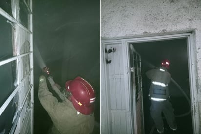 Incendio en domicilio de Múzquiz moviliza a los cuerpos de emergencia