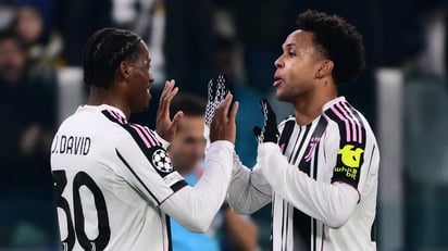 McKennie y David dan triunfo clave a la Juventus en la Champions League