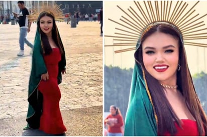 virales Influencer Cielo Anais genera polémica por disfraz de la Virgen de Guadalupe