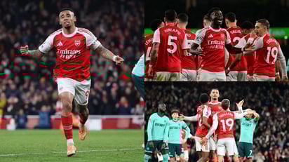 El líder Arsenal gana al colista Wolves con dos autogoles y en el añadido