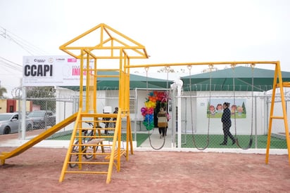 región: La obra se realizó en la colonia Occidental en beneficio d ela niñez.