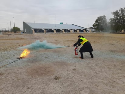 capacitación en manejo de extintores