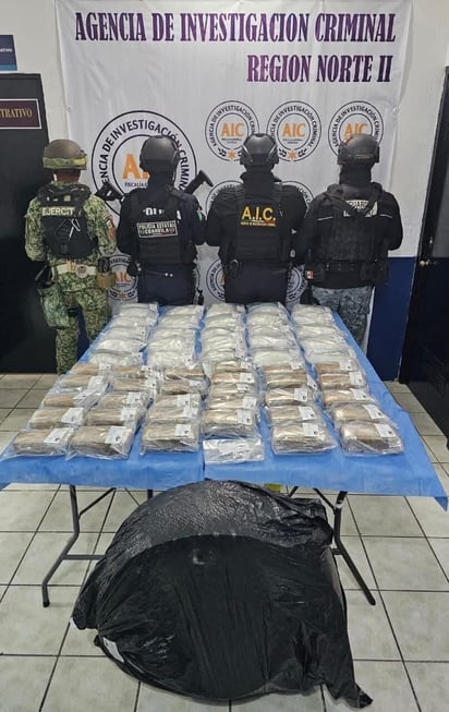 Operativo : El hallazgo se realizó durante una revisión autorizada por un juez a una camioneta Dodge Dakota modelo 2002.