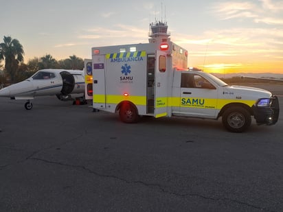 región: Fue trasladada a Galveston con éxito