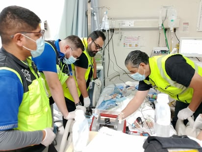 región: Fue trasladada a Galveston con éxito