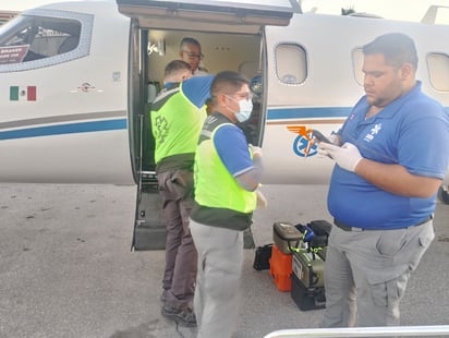 región: Fue trasladada a Galveston con éxito