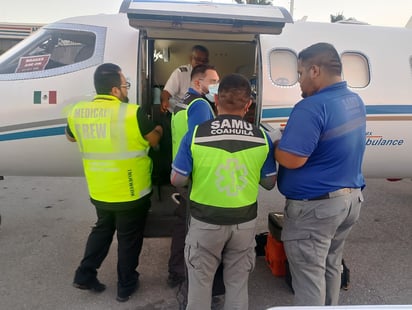 región: Fue trasladada a Galveston con éxito