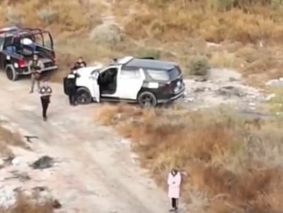 osamenta: el descubrimiento se realizó durante recorridos en un terreno sin urbanizar.