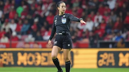 Katia Itzel García, entre las 10 mejores árbitras del mundo en 2025