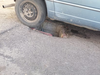 alcantarilla abierta alcantarilla abierta