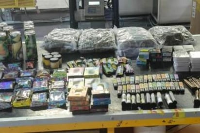 Aseguran droga y más de mil vapeadores en aeropuerto de Querétaro