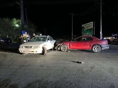 Aparatoso choque deja varios lesionados en el libramiento Carlos Salinas de Gortari