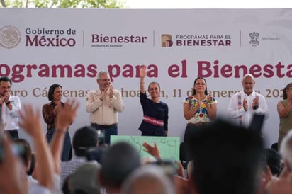 SEGURIDAD Claudia Sheinbaum presentó en Lázaro Cárdenas los dos ejes del Plan por la Paz y la Justicia para Michoacán, que combina desarrollo social y seguridad.