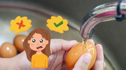¿Se deben lavar los huevos antes de usarlos? Nunca sabes por dónde pasaron