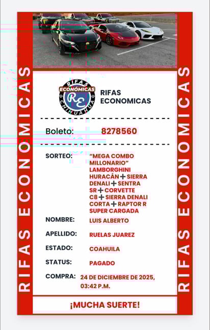 sorteo