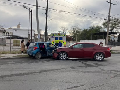 SEGURIDAD Una de las afectadas se encuentra en estado de gestación.  Un aparatoso accidente vial ocurrido la mañana de este lunes en la avenida Acereros dejó como saldo