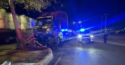 Accidente : El percance ocurrió en el cruce de Río Grande y Fausto Z. Martínez.