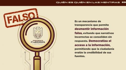 NUEVA SECCIÓN MUNICIPAL BUSCARÁ ACLARAR VERSIONES INEXACTAS Con el objetivo de aclarar información falsa que circula en redes sociales y algunos medios de comunicación, el alcalde de Piedras Negras, Jacobo Rodríguez,