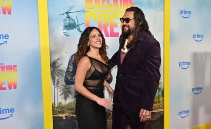 Jason Momoa y Adria Arjona